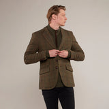 Toggi Men's Campbell Tweed Hacking Jacket #colour_castleton-tweed