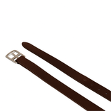 Equestro Chrome Stirrups Leather #colour_brown