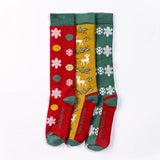 Toggi Christmas Socks #colour_green-red-mustard