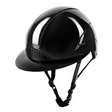 SWING H24 Lady Glossy Riding Hat #colour_black-glossy