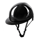 SWING H24 Lady Glossy Riding Hat #colour_black-glossy
