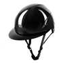 SWING H24 Lady Glossy Riding Hat #colour_black-glossy