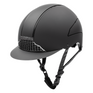 SWING H24 Chrome Riding Hat #colour_matt-black