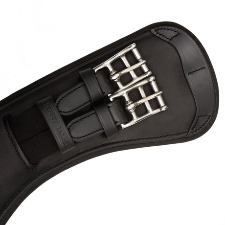 Henry James Curved Anatomic Short Girth #colour_black
