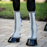 Horseware Ireland Fly Boots - Pack of 2 #colours_silver-titanium-grey-silver
