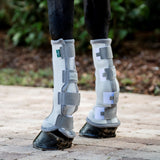 Horseware Ireland Fly Boots - Pack of 2 #colours_silver-titanium-grey-silver