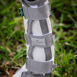 Horseware Ireland Fly Boots - Pack of 2 #colours_silver-titanium-grey-silver