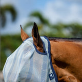 Horseware Ireland Newmarket No Ears Fly Mask #colour_witney-navy