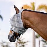 Horseware Ireland Newmarket No Ears Fly Mask #colour_witney-charcoal