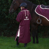 EQUIDRY Women's Thin Fleece Reflective Evolution #colour_plum