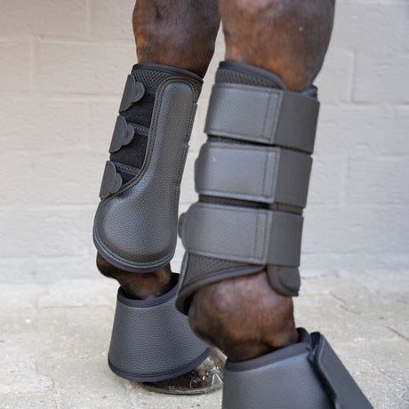 HKM Protection Boots -Comfort Breath- #colour_black
