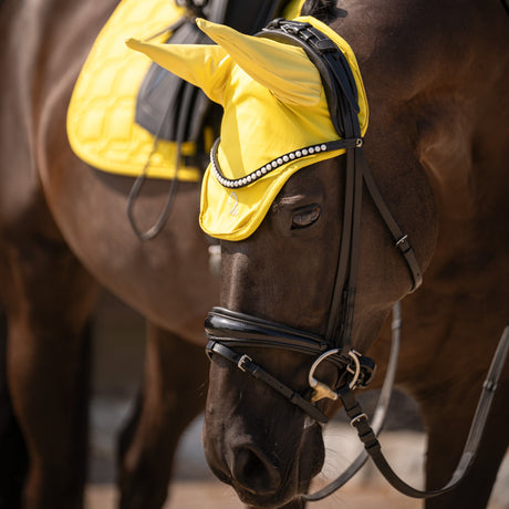 HKM Ear Bonnet -Limone- #colour_lemon