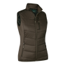 Deerhunter Women's Heat Padded Waistcoat #colour_wood