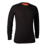 Deerhunter Men's Quinn Merino Undershirt #colour_black-oak