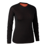 Deerhunter Women's Quinn Merino Undershirt #colour_black-oak