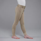 Toggi Children's Dartmoor Thermal Full Seat Breeches #colour_beige