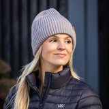 Woof Wear Ribbed Beanie #colour_stone