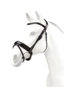 Equipe Charlotte Patent Swarovski Bridle #colour_black