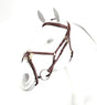 Equipe Emporio Grackle Bridle with Silver Fittings #Colour_brown
