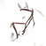 Equipe Emporio Grackle Bridle with Brass Fittings #colour_brown