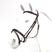 Equipe Emporio Flash Bridle - No Reins #colour_brown