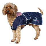 EQUIDRY Dog Coat #colour_navy-pale-pink