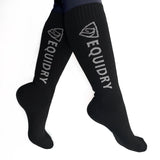 EQUIDRY Waterproof Socks #colour_black-grey