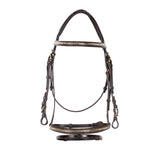 Equestro English Headboard In Clincher Leather #colour_brown