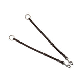 Equestro Tanned Leather Fork Breastplate #colour_brown