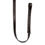 Equestro Reins With Leather And Rubber Martingale
