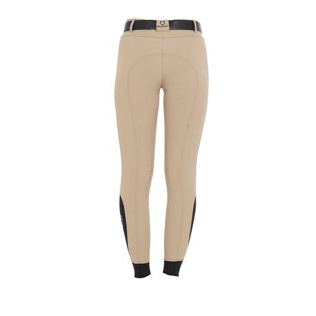 Women's slim fit grip breeches with logo