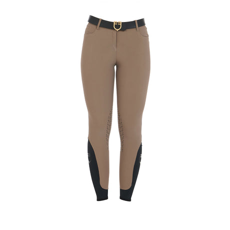 Women's slim fit grip breeches with logo