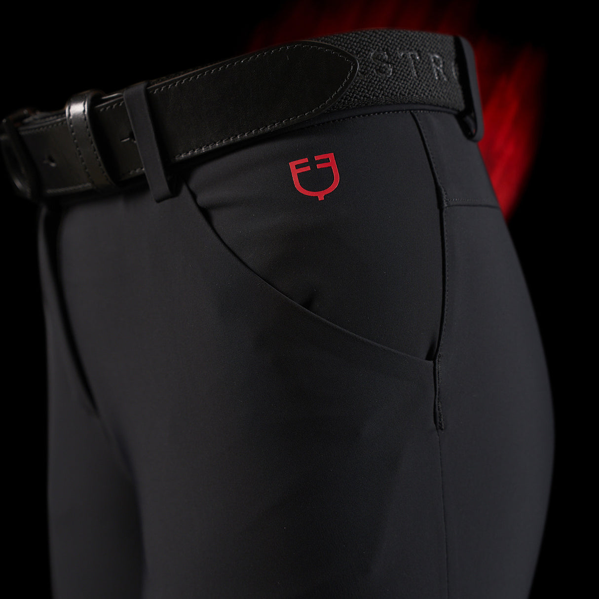 Equestro Ridertechnology women's slim fit breeches heat-sealed seams