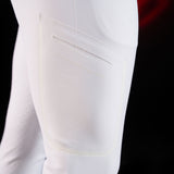 Equestro Equestro Ridertechnology Men's Slim Fit Full Grip Breeches #olour_white