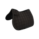 Equestro Shaped Jumping Saddle Pad #colour_black