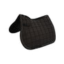Equestro Shaped Jumping Saddle Pad #colour_black