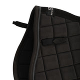 Equestro Shaped Jumping Saddle Pad #colour_black