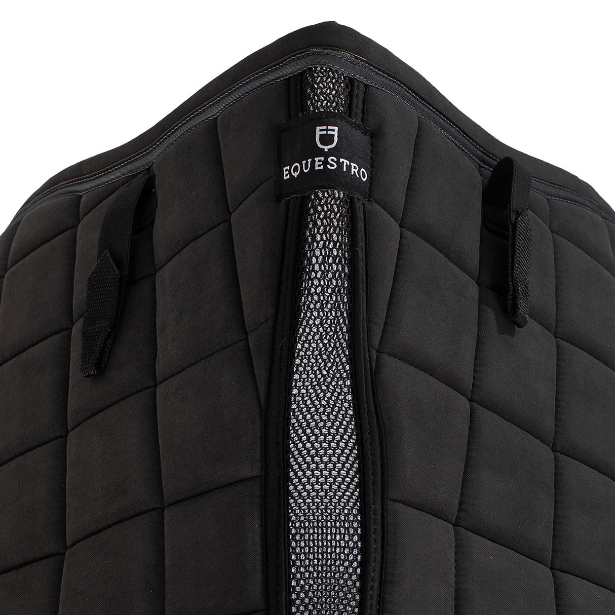 Equestro Shaped Jumping Saddle Pad #colour_black