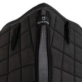 Equestro Shaped Jumping Saddle Pad #colour_black