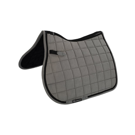 Equestro Shaped Jumping Saddle Pad #colour_grey