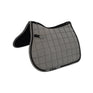 Equestro Shaped Jumping Saddle Pad #colour_grey