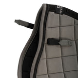 Equestro Shaped Jumping Saddle Pad #colour_grey