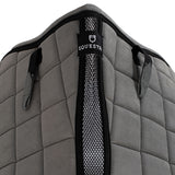 Equestro Shaped Jumping Saddle Pad #colour_grey