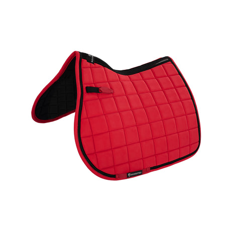 Equestro Shaped Jumping Saddle Pad #colour_red