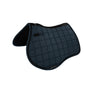 Equestro Jumping Saddle Pad In Breathable Technical Fabric #colour_blue