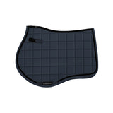 Equestro Jumping Saddle Pad In Breathable Technical Fabric #colour_blue