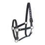 Equestro Durable Fleece Halter #colour_blue