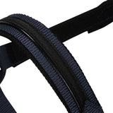 Equestro Durable Fleece Halter #colour_blue