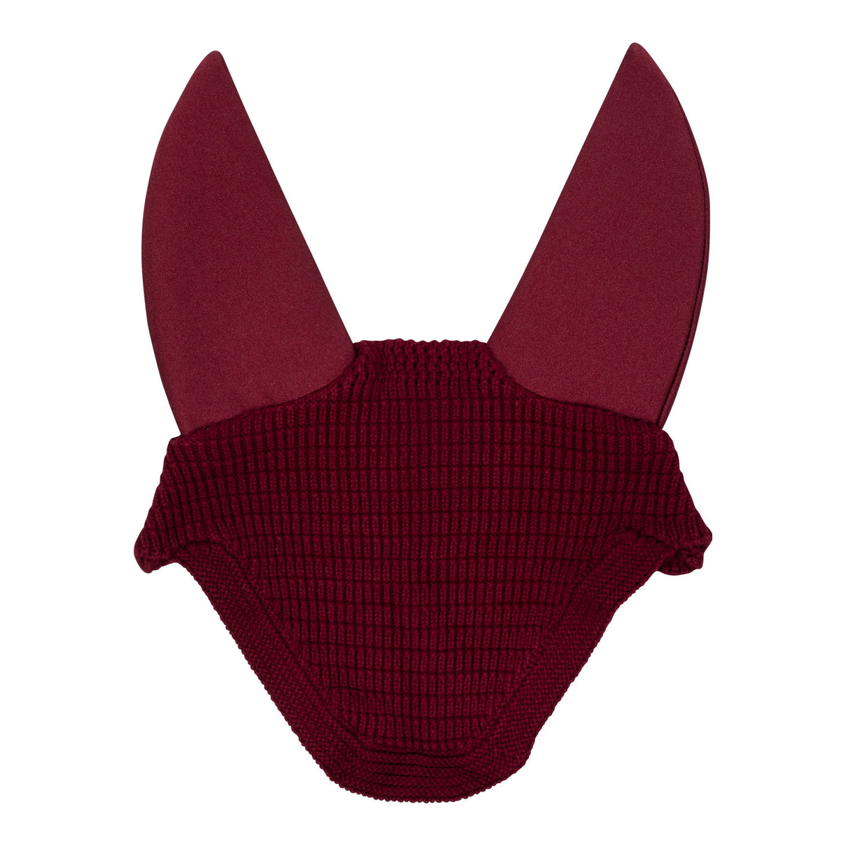 Equestro Insonorized Fly Veil #colour_burgundy