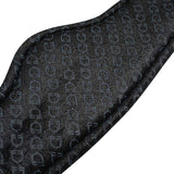 Equestro Shaped Dressage Girth #colour_black